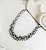 MAX Choker NIKITA elos corrente Folheada a prata - Imagem 1
