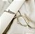 Bracelete RILEY prego cravejado com zirconia folheada a ouro - Imagem 1