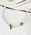 Colar LOU pérolas com detalhes em dourado - Imagem 1