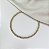 Choker aro ILEANA esferas douradas - Imagem 1