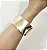 Bracelete MAX ADORE quadrada folheado a ouro - Imagem 1