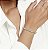 Pulseira DUA LIPA de zircônia premium folheada a ouro - Imagem 2