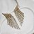 Brinco ADRICIA degrade strass premium dourado - Imagem 1