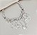 Choker BRITANIA max medalhas prateadas foscas - Imagem 1