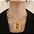 Colar FLEXIVEL dourado - Imagem 1