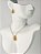 Conjunto SAMIA cravejado no colar veneziana folheada a ouro - Imagem 1