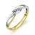 VL 1504 - Anel em Ouro Amarelo 18K com Ródio Branco - Imagem 1