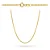 VL 1529 - Corrente em Ouro Amarelo 18K - 45 CM - Pipoca - Imagem 1