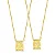VL 1566 - Escapulário em Ouro Amarelo 18K - Imagem 1