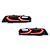 Lanterna Traseira Chevrolet Camaro G5 2014 A 2015 Fumê Par - Imagem 1