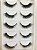 Cartela de Cílios 3D 5 Pares - Foxy Eye - Imagem 1