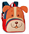 Mochila Infantil Costas Clio Pets Cachorrinho Vermelho Original - Imagem 1