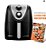 Fritadeira Air Fryer Mondial sem Óleo, Air Fryer, 5L com Timer - AFN-50-BI Preto/ Inox 220V - Imagem 1