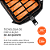 Fritadeira Air Fryer Mondial sem Óleo, Air Fryer, 8L com Timer - AFN-80-BI Preto/ Inox 220V - Imagem 7