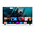 Smart TV TCL LED 55" 4K UHD 55P635, Google TV, HDR com Wifi dual band, Comando por controle de Voz, borda fina, Bivolt Preto - Imagem 4