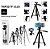 Tripé Para Câmera E Celular 1.2 Metro Tripod 3120A - BYZ-0902 - Imagem 2