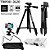 Tripé Para Câmera E Celular 1.2 Metro Tripod 3120A - BYZ-0902 - Imagem 1