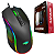 Mouse Gamer USB Ravage RGB 12.800Dpi MG-720BK Preto C3Tech - Imagem 4