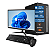 Computador Completo com Monitor, Intel Core i3, SSD 240GB, 16GB RAM e Kit Teclado e Mouse – NexStart - Imagem 2
