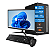 Computador Completo com Monitor, Intel Core i3, SSD 240GB, 8GB RAM e Kit Teclado e Mouse – NexStart - Imagem 2