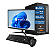 Computador Completo com Monitor, Intel Core i3, SSD 120GB, 8GB RAM e Kit Teclado e Mouse – NexStart - Imagem 2
