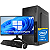 Computador Completo com Monitor, Intel Core i3, SSD 120GB, 8GB RAM e Kit Teclado e Mouse – NexStart - Imagem 1
