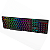 Teclado Gamer Dazz GTE1000 ABNT2 – 107 teclas, Rainbow estático, Anti-Ghosting 19, USB 2.0, Plug & Play – Preto - Imagem 1
