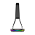 Suporte para Headset Gamer Eclipse RGB com Hub USB, USB-C 1,5 m – Preto - Imagem 2