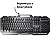 Teclado Gamer K-Mex Fusion Color KMM712 ABNT2 com Iluminação LED 3 Cores USB – Durabilidade e Estilo para o Seu Setup - Imagem 10