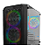 Gabinete Gamer Zohar ATX Mid Tower 4 Fans A-RGB, Vidro Temperado, Suporte WC 240 mm – Preto - Imagem 2