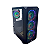 Gabinete Gamer Zohar ATX Mid Tower 4 Fans A-RGB, Vidro Temperado, Suporte WC 240 mm – Preto - Imagem 1
