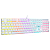 Teclado Mecânico Dazz Orion Essential ABNT2 – switches YH Blue, RGB 12 modos, Anti-Ghosting 25, USB 2.0, Branco - Imagem 1