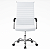 Cadeira de Escritório, Branca, Encosto Esteirinha, Base Cromada com Rodinha, Fortt UT-C039D - Imagem 1