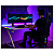 Mesa Gamer Branca RGB, Porta Copos, Suporte Fone, LED USB, Tampo 100×60 cm, Nuker MG002 Bright - Imagem 7