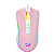 Mouse Gamer Redragon Cobra RGB Rosa (M711PW) – 12.400 DPI, PMW3327, 7 botões, 1000 Hz, USB - Imagem 1
