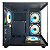 Gabinete Gamer Aquario GB1796 Micro ATX, Vidro Temperado, Preto, 4 Fans RGB - Imagem 2