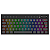 Teclado Mecânico Redragon Horus Mini 60% ABNT2 – low profile, RGB Chroma, Switch Brown, USB-C, Preto - Imagem 1