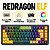 Teclado Mecânico Gamer Redragon Elf RGB 75% ABNT2 Melt Gold Preto e Amarelo K649PY-RGB PT - Imagem 8