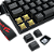 Teclado Gamer Redragon Fizz Magnetic+ K617RGB-MP-PT, 60%, ABNT2, RGB, AmberMag, 8000Hz, Preto - Imagem 4