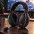 Headset Gamer Redragon Ire Pro H848, Sem Fio 2.4GHz, Bluetooth e USB-C, Drivers 40mm, Preto - Imagem 7