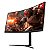 Monitor Gamer PCYes Z-Max Z34C 34 Curvo WQHD 165Hz 1ms FreeSync Black Vulcan - Imagem 3