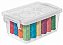 Caixa Organizadora c/Tampa 650ml - Bel - Cristal (ref.OR80100) - Imagem 3