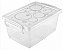 Caixa Organizadora c/Tampa 1,5L - Bel - Cristal (ref.OR80200) - Imagem 1