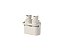 Dispensers Conjunto c/Organizador Flow - Bege (ref.CDM700BGF) - Imagem 1
