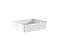 Cesto Organizador Flow 34 x 27 x 9 - Branco (ref.CFW400BCF) - Imagem 1