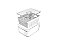 Organizador Clear Fresh 2,2L c/ 01 Cesto - Cristal (ref.OF450NT) - Imagem 5