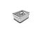 Organizador Clear Fresh 2,2L c/ 01 Cesto - Cristal (ref.OF450NT) - Imagem 3