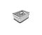 Organizador Clear Fresh 2,2L c/ 01 Cesto - Cristal (ref.OF450NT) - Imagem 2