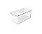 Organizador Clear Fresh 5L c/ 01 Bandeja - Cristal (ref.OF300NT) - Imagem 1