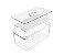 Organizador Clear Fresh 5L c/ 01 Bandeja - Cristal (ref.OF300NT) - Imagem 4